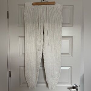 Universal Thread Cream Knit Pajama Pants